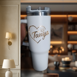 Premium 3D Customized Name Tumbler