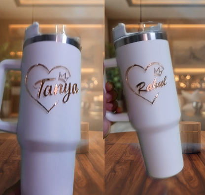 Premium 3D Customized Name Tumbler