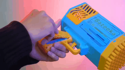Bubble Gun Machine Kids Automatic Soap Based Bubble Blower