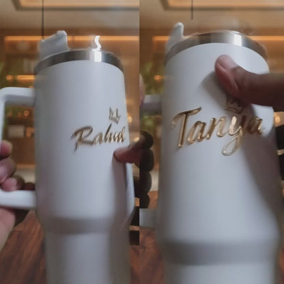 Classic 3D Customized Name Tumbler