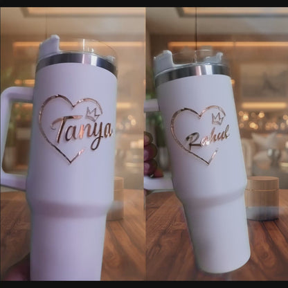 Premium 3D Customized Name Tumbler